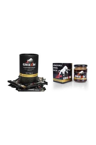 Erkexin Bitkisel Macun 240 G + 12 x 20 G Stick 2'li