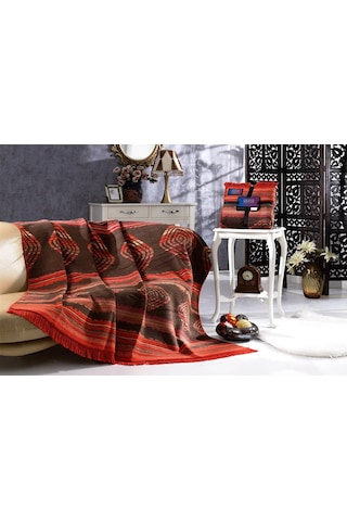 Aksu Silver Collection Çift Kişilik Pamuklu Battaniye Mayori