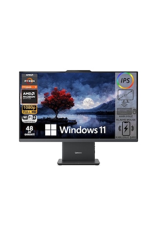 Lenovo IdeaCentre 3 27ARR9 F0HQ00ACTR-S015 R7-7735HS 40 GB 1 TB SSD 27" W11P AIO Masaüstü Bilgisayar