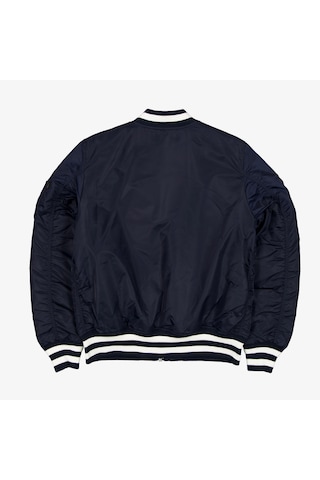 Alpha Industries X New Era Chicago Bears Ma-1 Bomber Erkek Lacivert Mont 60684084 Lacivert