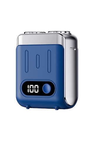 Yeni Seyahat Elektrikli Tıraş Makinesi, Mini Ve Taşınabilir Mavi