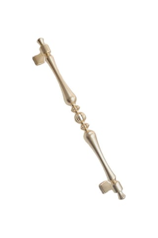 Vezir Model Mat Altın 160 Mm Metal Kulp 5 Adet Modern Ve Zarif Dolap & Çekmece Kolu Altın
