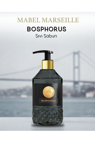 Mabel Marseille Bosphorus Oda Spreyi 500 Ml + Bosphorus Sıvı El Sabun 500 Ml Bosphorus