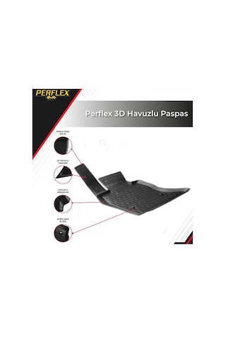3d Paspas Siyah Bmw 5 Serisi F10 2015-2017