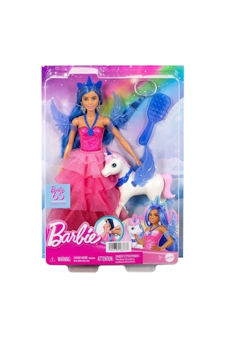 Barbie HRR16 Mavi Saçlı Prenses Bebek