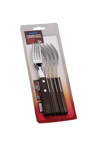 Tramontına Biftek Çatalı Khv 6lı Blister Set Diğer