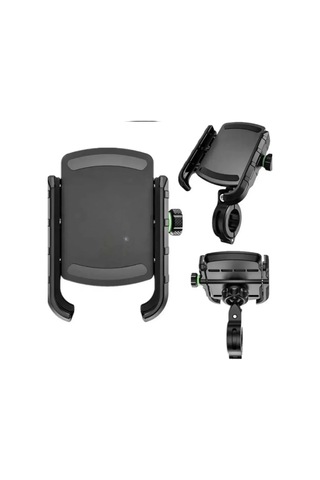 Bst3 Motosiklet Gidon Ve Ayna Bağlantılı Motor Ve Bisiklet Uyumlu Telefon Tutucu Renkli