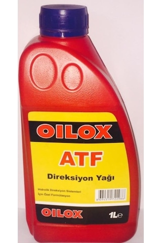 Oilox Atf Hidrolik Kırmızı Direksiyon Yağı 900 ML