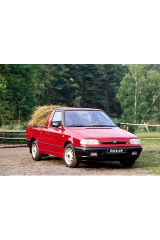 Skoda Pickup Pikap 1995-2001 Cam Açma Kapama İç Kolu 6U0837581B