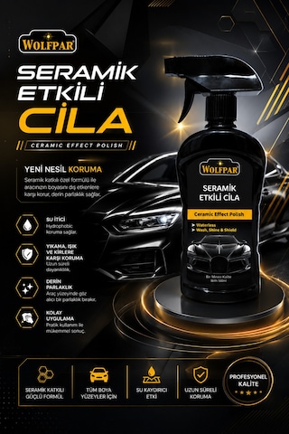 Seramik Etkili Cila