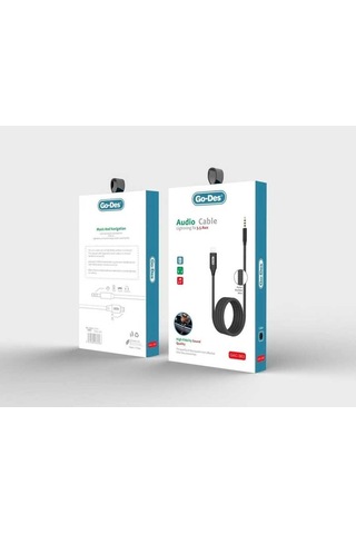 Go Des GAC-363 Lightning To 3.5mm Aux Kulaklık Dönüştürücü Ses Kablosu - ZORE-220421