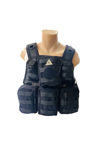 Sungu Askeri Shop Unisex Yelek Siyah P7351 Siyah