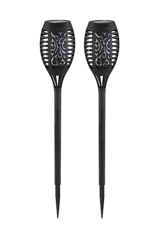 POWERMASTER PM-15940 12 LEDLİ IP65 ALEVLİ SOLAR BAHÇE AYDINLATMA