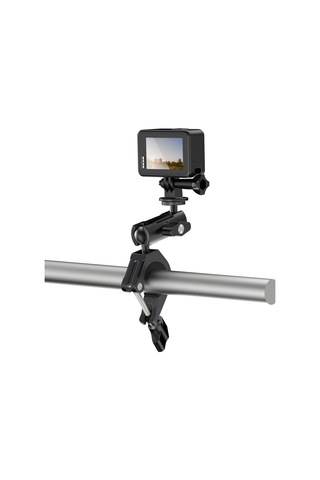 Lexroo Gopro/ınsta360 Eylem Kameralar Için Bisiklet/motosiklet Gidon Kelepçe Dağı Çok Renkli