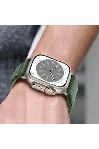 Gld-spt- Newface Apple Uyumlu Watch 42mm Mountain Kordon - Sarı