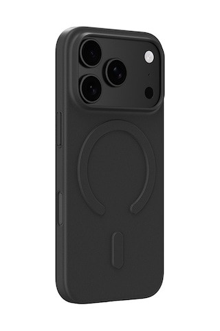 Apple iPhone 18 Pro Max Uyumlu Kılıf M-safe Şarj Özellikli Amazingthing Minimal Air Serisi Kapak Siyah