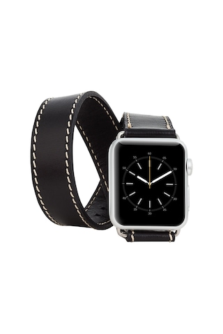 Apple Watch Uyumlu Deri Kordon 38-40-41mm Dt Rst1