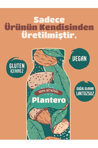 Badem Sütü Bazı Konsantre Bitkisel Süt 250gr, 6 Lt Süt, %100 Badem