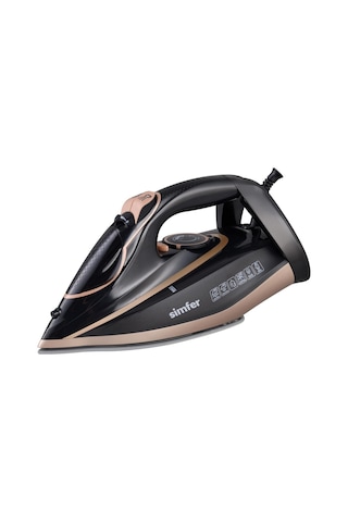 Simfer 6400 Steam Energy Buharlı Ütü 3000W Siyah-Rosegold Simfer 6400 Steam Energy Buharlı Ütü 3000W Siyah-Rosegold