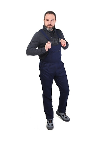 Eser - Gabardin Bahçivan Tulum - Iş Tulumu - Lacivert