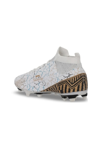 Slazenger Corner Erkek Çocuk Halı Saha Beyaz / Mavi Futbol Ayakkabısı Beyaz / Mavi