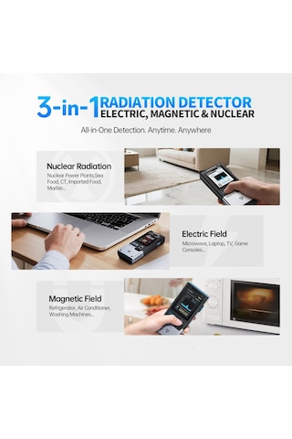 Fnırsı Gc-03 Çok Fonksiyonlu Radyasyon Detektörü Test Cihazı