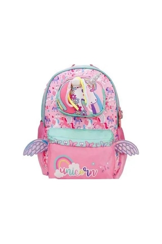 Vest İlkokul Çantası Turkuaz Pembe Unicorn