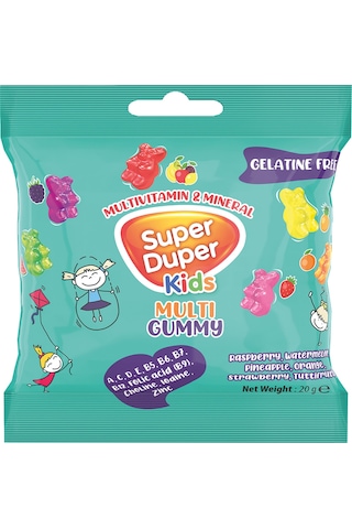 Super Duper Kıds Vıtamınlı Jelıbon - 40 Paket