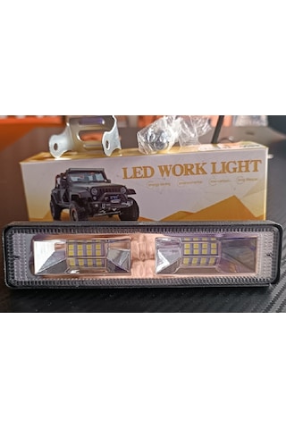 48w 16 Led Işığı Yüksek Parlak 2 Modlu Düz-ve Çakar