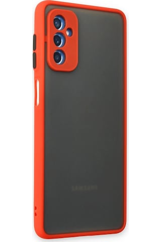 Cosmotex Newface Samsung Galaxy Uyumlu M52 5g Kılıf Montreal Silikon Kapak - Kırmızı
