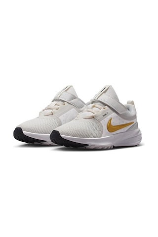 Nike Nıke Star Runner 5 Ps Beyaz Kız Çocuk Günlük Spor Ayakkabı Hf7005-007