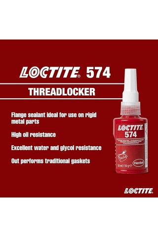 Loctite 574 Genel Amaçlı Hızlı Kuruma Yüzey Contası Portakal 50ml