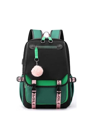 Maoyaya Çok Amaçlı Usb Sırt Çantası - Seyahat & Doğa Yürüyüşleri İçin Hafif & Pratik Mult Renkli Çok Renkli