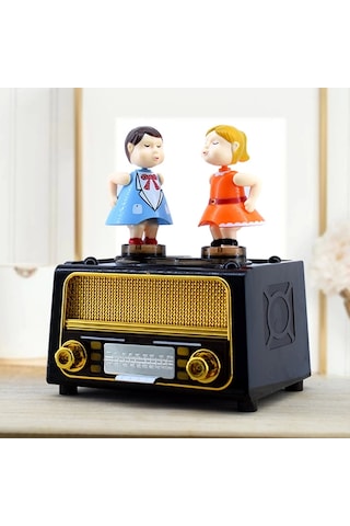 Öpüşen Çift Müzik Kutusu -