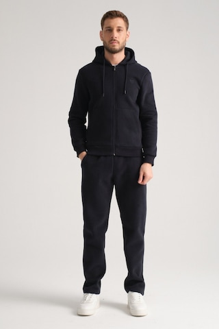Shooter Sportswear Shooter Erkek Kışlık Eşofman Takımı Luxe Regular Kapüşonlu Lacivert