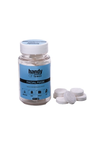Handytowel Sıkıştırılmış Kağıt Yüz Maskesi 20'li