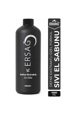 Ersağ Defne Ekstraktlı Sıvı Sabun  1 L