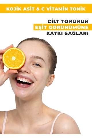Kojik Asit C Vitamini Leke Karşıtı Tonik 200 Ml