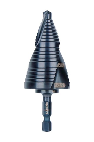 Klein Tools Qrst15 Kademeli Matkap Ucu, Hızlı Çıkarma Spiral Çift