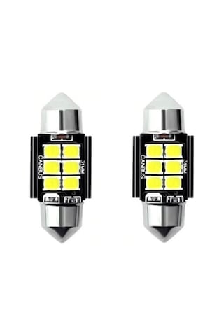 Sofit Led Canbus 6 Led 31mm Iç Tavan Plaka 2 Adet