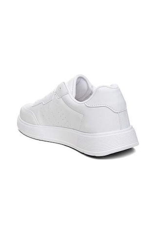 Darkstep 158-25 Deri Anatomik Erkek Sneaker Beyaz