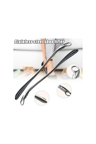 Dachuang Premium Kırılmaz Çelik Ayakkabı Boynuzu - Yaşlılar Ve Yetişkinler Erkekler/kadınlar Tarafından Kolay Kullanım İçin Ekstra Uzun Sap - Dayanıklı Metal Tasarım Çok Renkli
