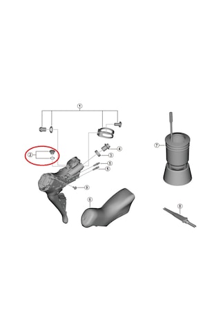 Shimano Yağ Doldurma Hava Alma Vidası - Dura Ace