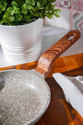 Karaca  Biogranit Dark Silver Mini Tava 14 Cm Gri