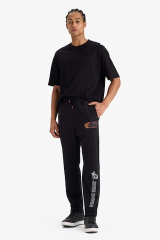 DeFactoFit NBA Miami Heat Kalın Jogger Eşofman Altı Standart Fit Cepli Esnek Bantlı Paça D6561AX25SPBK81