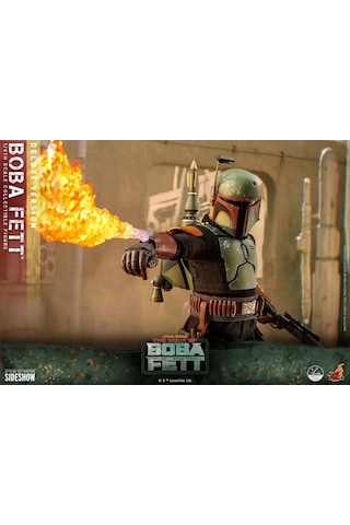 Hot Toys Boba Fett Deluxe Version Quarter Scale Figure - 9103332 - Star Wars / The Book Of Boba Fett