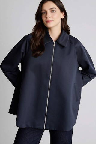 Defacto Loose Fıt Gabardin Trençkot H2391ax26spnv253 Lacivert-nv253