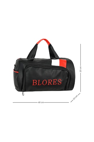 Galb Leather Sc-11-0005 Telefon Ve Cuzdan Gozlu 1.kalıte Full Astar Elite Nova Bag Silindir Spor Canta 24l Siyah