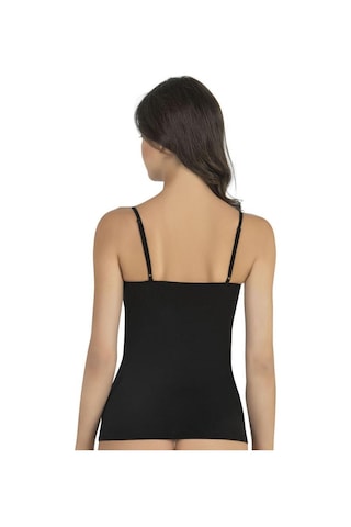 Fabony Bayan Modal İp Askılı Atlet 1210 Siyah