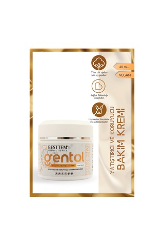 Besttem Gentol Cilt Bakım Kremi 40 ML